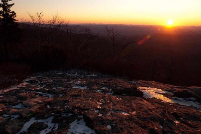 Sunrise on Beacon Heights