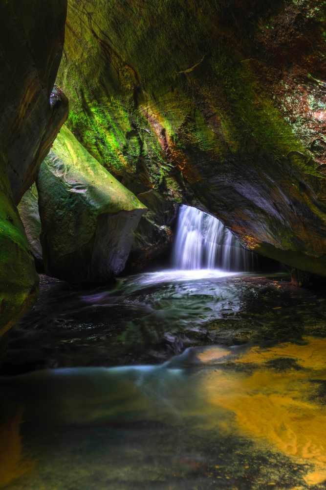 Creek inside Big South Fork Recreational Area